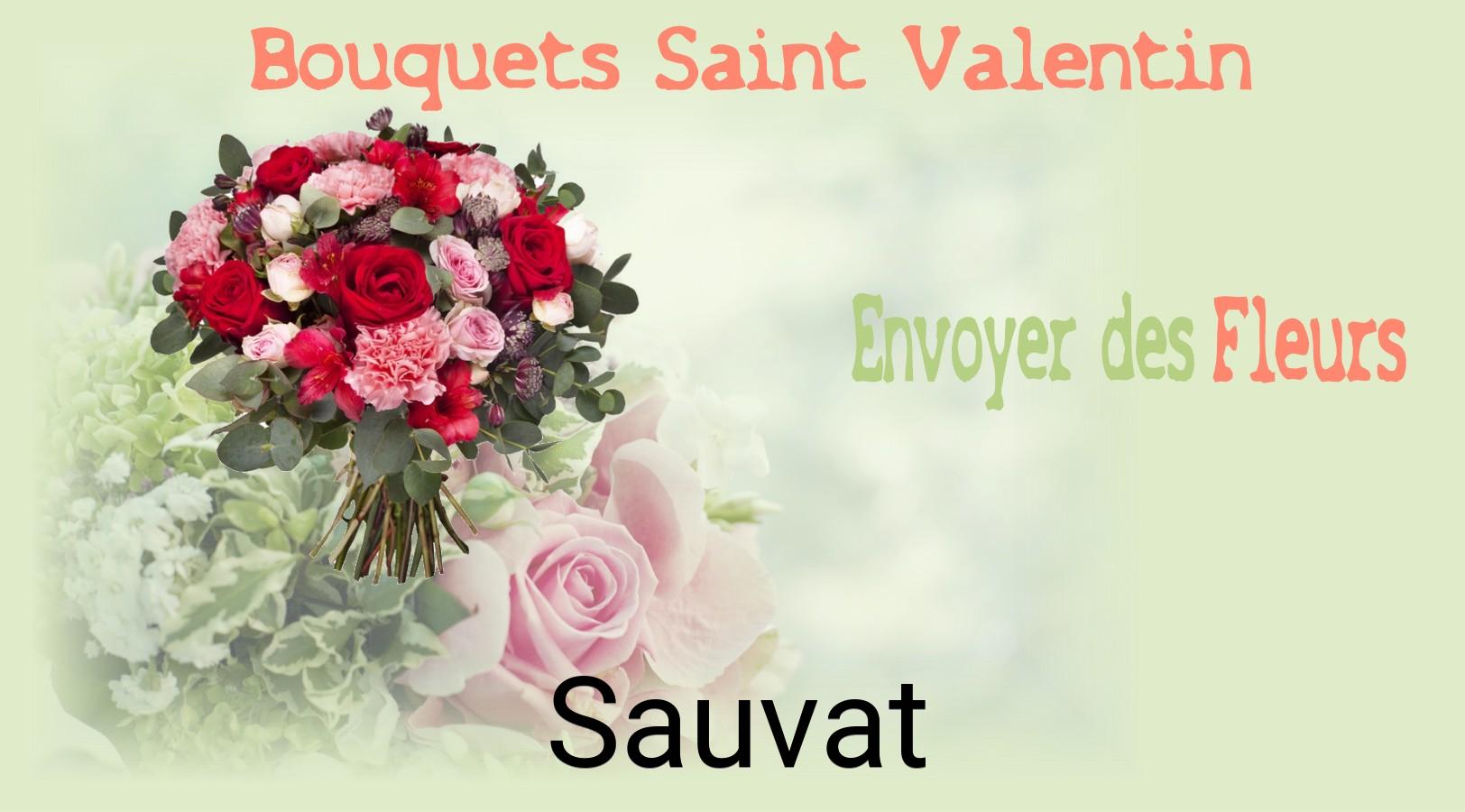 Roses de Saint-Valentin livrées à Sauvat